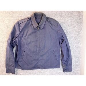 Vintage 1985 Patriot Air Force Windbreaker Jacket Mens Blue Weintraub Bros USA L